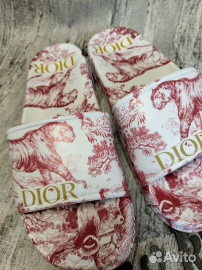 Женские шлепанцы dior 35-40