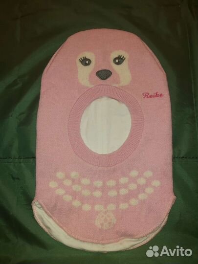 Шапка шлем для девочки reike