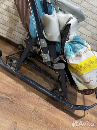 Коляска санки