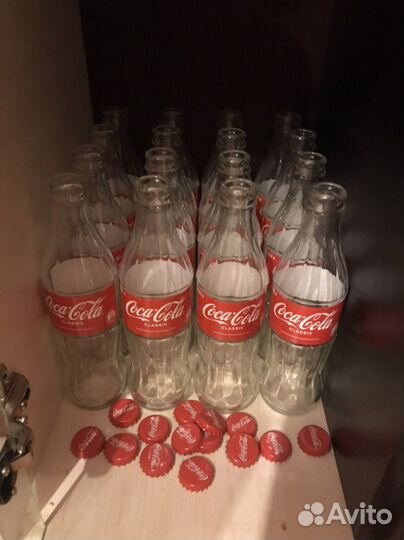 Коллекция бутылок Кока-Кола (оригинал)