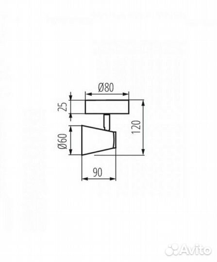 Светильник, спот