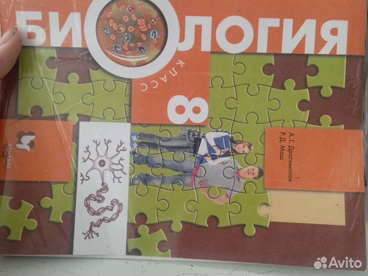 Учебник биологии 8 класс новое издание