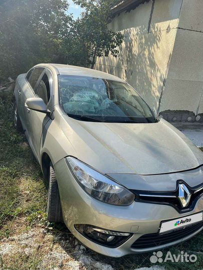 Renault Fluence 1.6 CVT, 2014, битый, 150 000 км