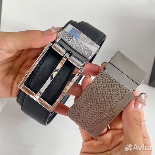 Набор ремень Hugo Boss с 2 пряжками