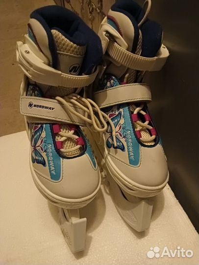 Коньки раздвижные 30-33 размер Nordway