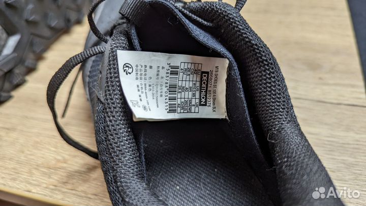 Велотуфли контактные декатлон MTB ST 100