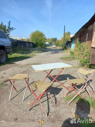 Столик складной туристический бу