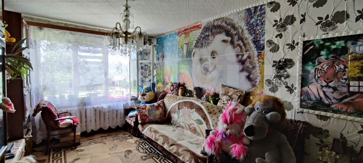 2-к. квартира, 54,4 м², 3/3 эт.