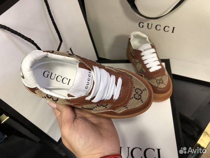 Кеды gucci кроссовки детские