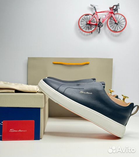 Мужские кроссовки Santoni премиум