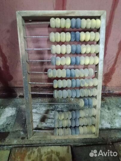 Счеты деревянные