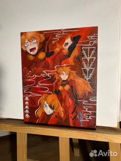 Картина акрилом (Евангелион )