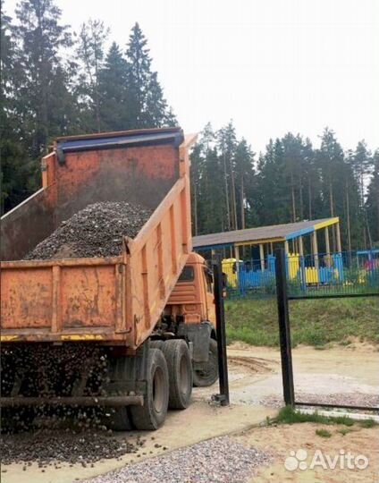 Щебень гранитный