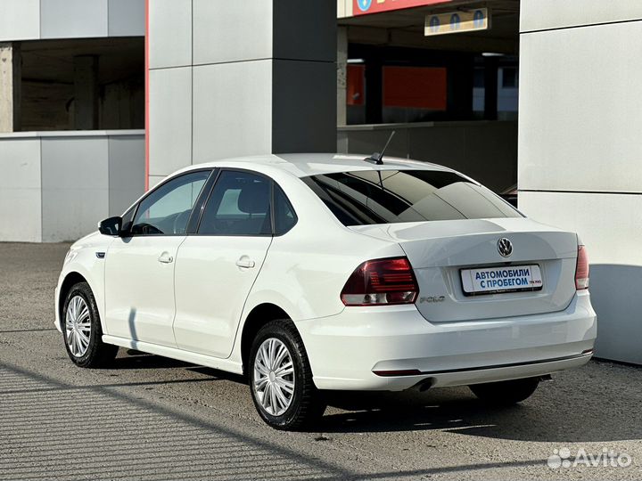 Volkswagen Polo 1.6 AT, 2019, 68 200 км
