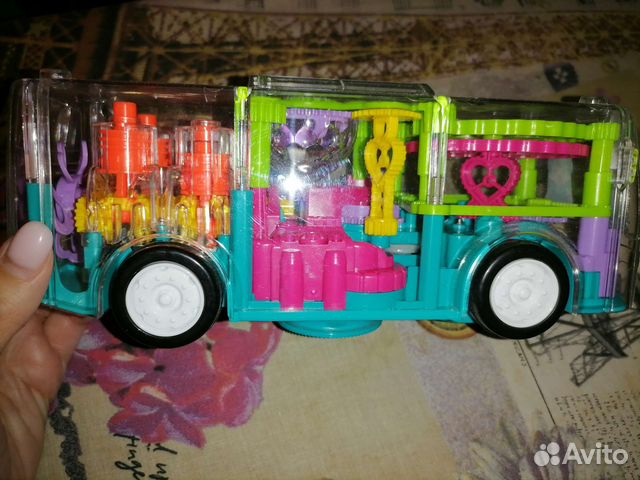 Игрушка музыкальная автобус