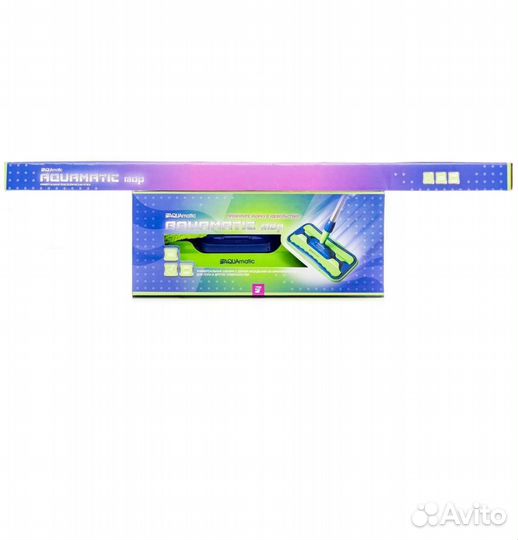 Универсальная швабра с двумя насадками aquamatic