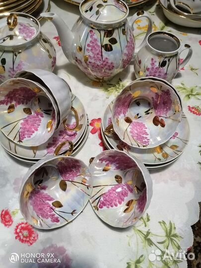 Сервиз столовый чайный кофейный