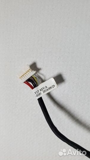 Гнездо питания на шлейфе HP Probook 450 G3