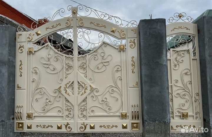 Ворота на заказ кованые