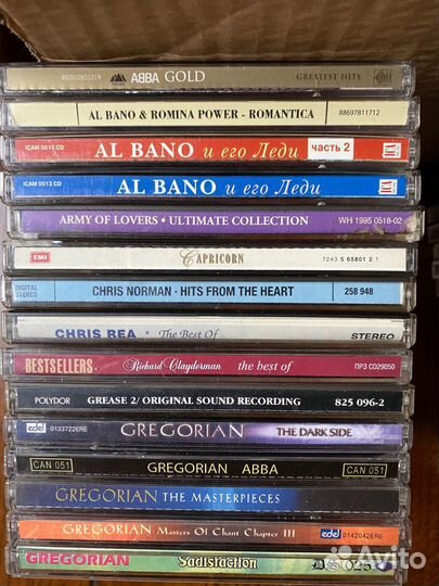 Cd диски фирменные и лицензия