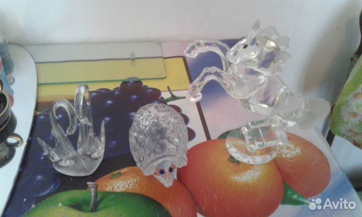 Хрустальные статуэтки
