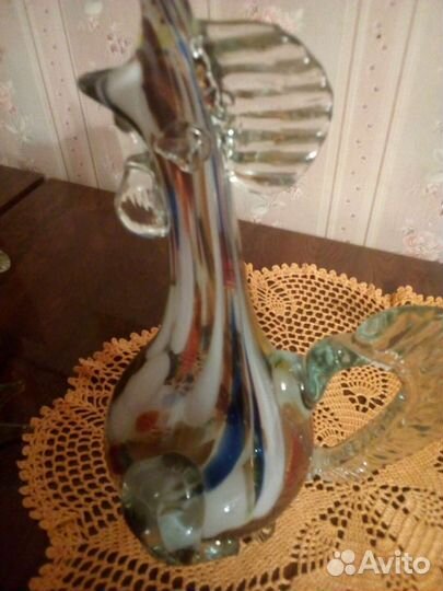 Кувшин петух, рыбка и вазочка СССР