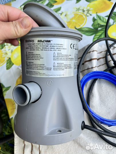 Фильтр-насос б/у для бассейна bestway 58381