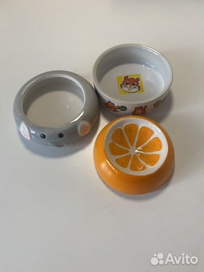 Керамические миски для грызунов