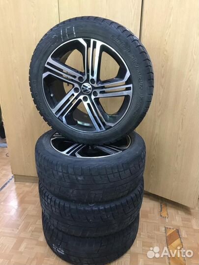 Колеса зимние r18 на Volkswagen Tiguan
