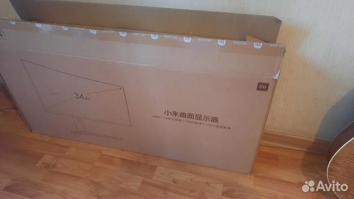 Монитор xiaomi mi curved gaming monitor 34