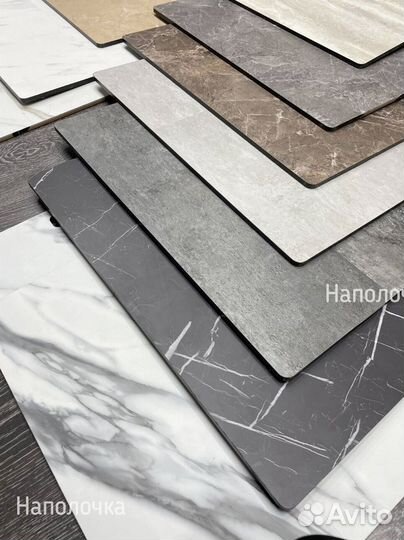 Кварцвиниловая плитка под мрамор, камень