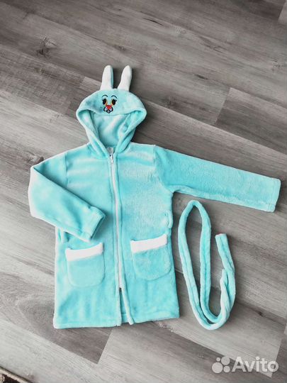 Халат детский плюшевый