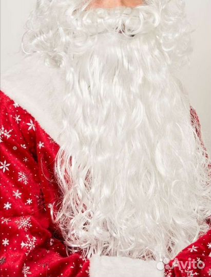 Костюм велюровый Дед Мороз