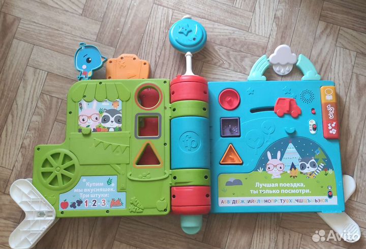 Интерактивная книга- игрушка fisher price