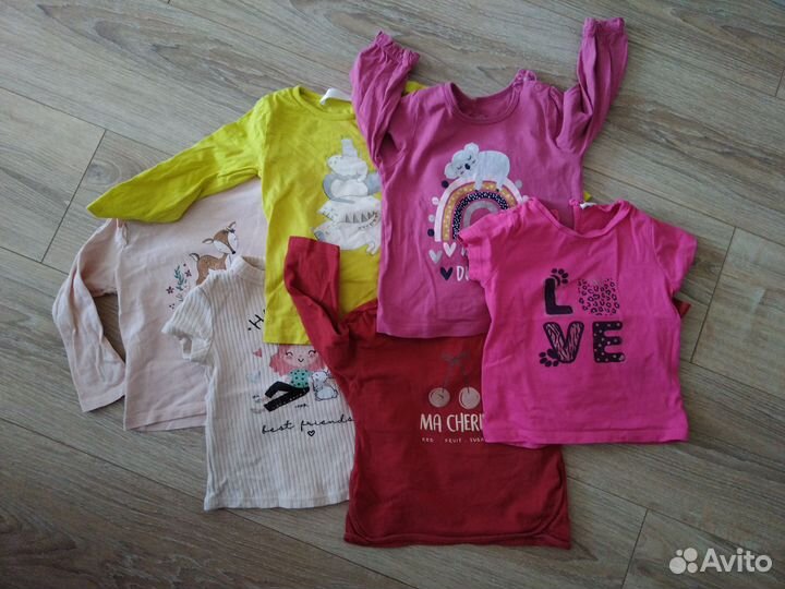 Детская одежда для девочек 80 пакетом