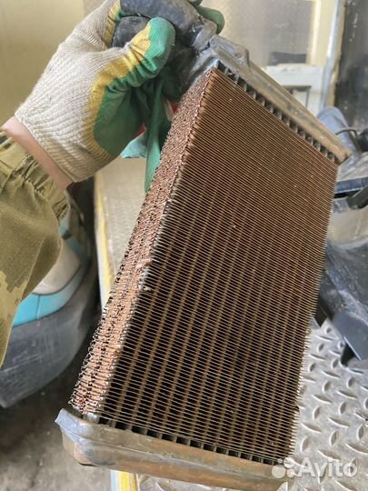 Радиатор печки медный на ваз
