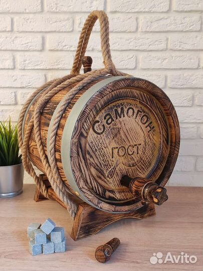 Дубовая бочка 10 л от производителя