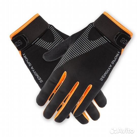 Перчатки полноразмерные спортивные сенсорные