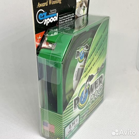 Плетенный шнур Power Pro, тест т 9 кг, 150 м