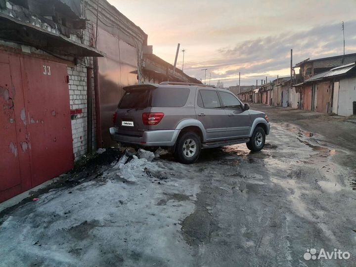 Toyota Sequoia 4.7 AT, 2002, 400 000 км