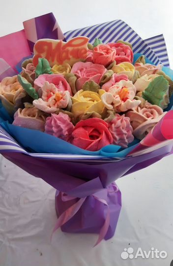 Зефирные букеты