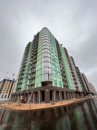 1-к. квартира, 45,8 м², 16/16 эт.