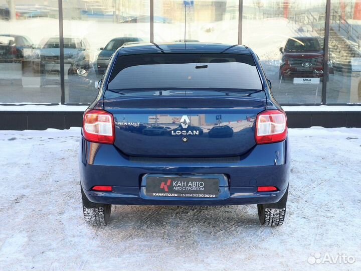 Renault Logan 1.6 МТ, 2016, 140 176 км