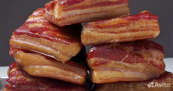 Щеки свиные варено-копченные