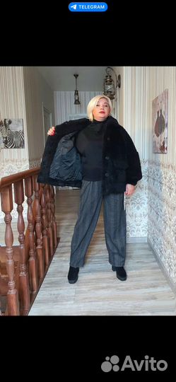 Шубка тедди(зима) Польша 52(полный) -54-56