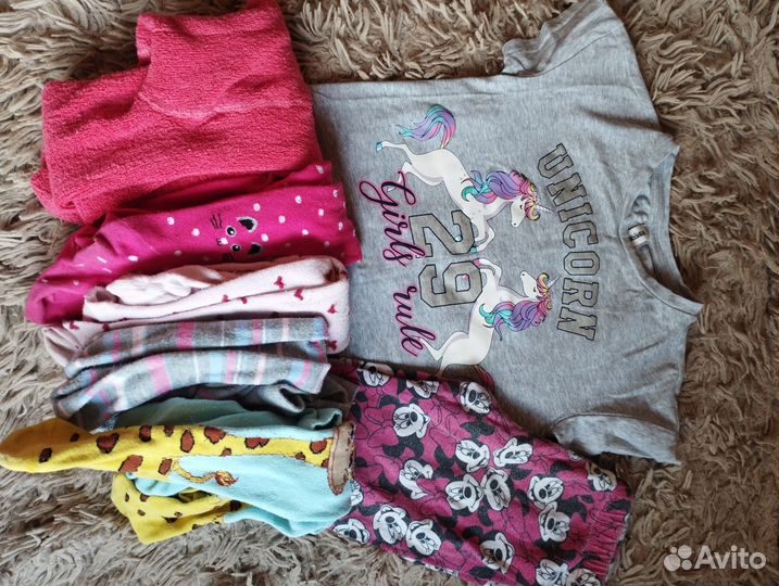 Детские вещи пакетом для девочек 104-116