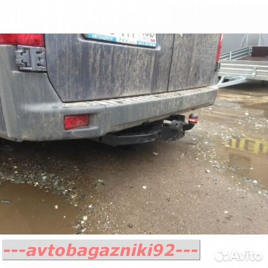 Фаркоп(тсу,прицепное) на Газель next Цельнометал