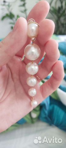 Серьги гвоздики длинные купить бижутерия