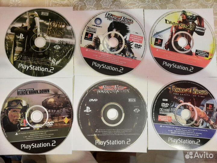 Игры для приставок ps2