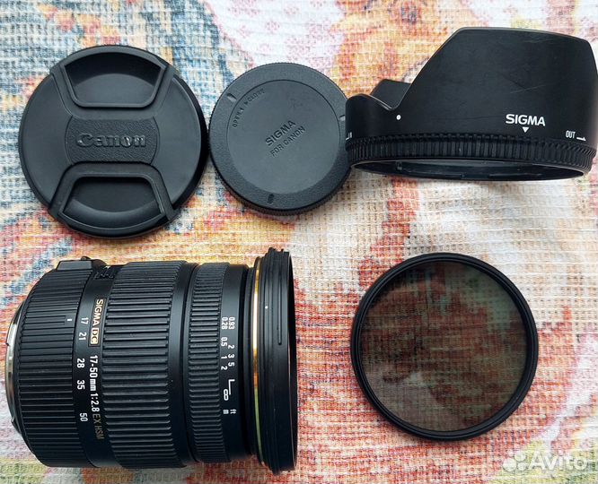 Объектив Sigma 17 50 2.8 для Сanon
